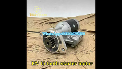 12V 15Dişli kazık makinesi motor starter motor montajı #mekanik #kazık makinesi yedek parçaları #kubotatractor