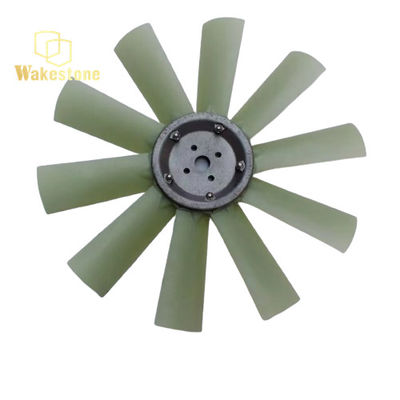 Liugong 915C kazıcı fan bıçakları ısı dağılımı ve sıcaklık azaltma için 4 delikli 10 bıçaklı