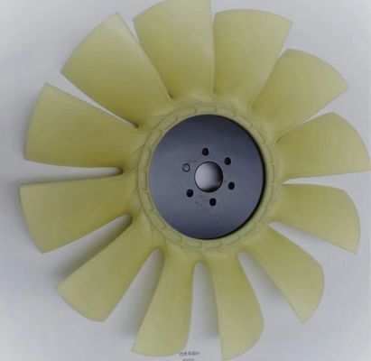 Orijinal Ekskavatör Fan Blade 6D102 Ekskavatör Parçaları