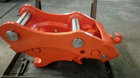 Ekskavatörler için Aşınmaya Dayanıklı Hızlı Bağlantılar DOOSAN VOLVO turuncu renk