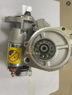 Yüksek performanslı 4JG1 Başlatıcı Motoru ZAX70 Ekskavatörü Ağır Güçlü Dizel Motoru Parçası